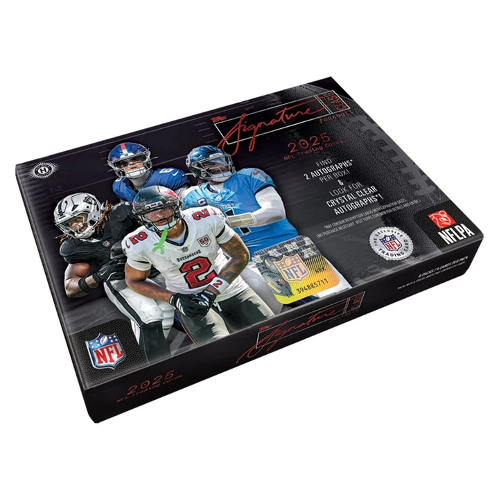 2025 Topps Signature Class Football Hobby Box, factory sealed