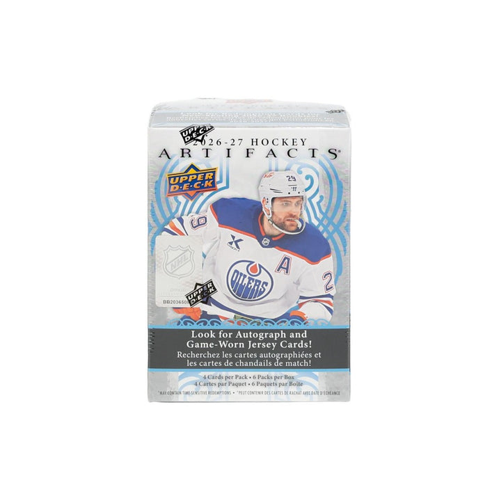 2026-27 Upper Deck Artifacts Hockey Blaster Box, factory sealed