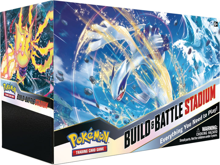 Pokemon TCG Silver Tempest Build and Battle Stadium sealed box