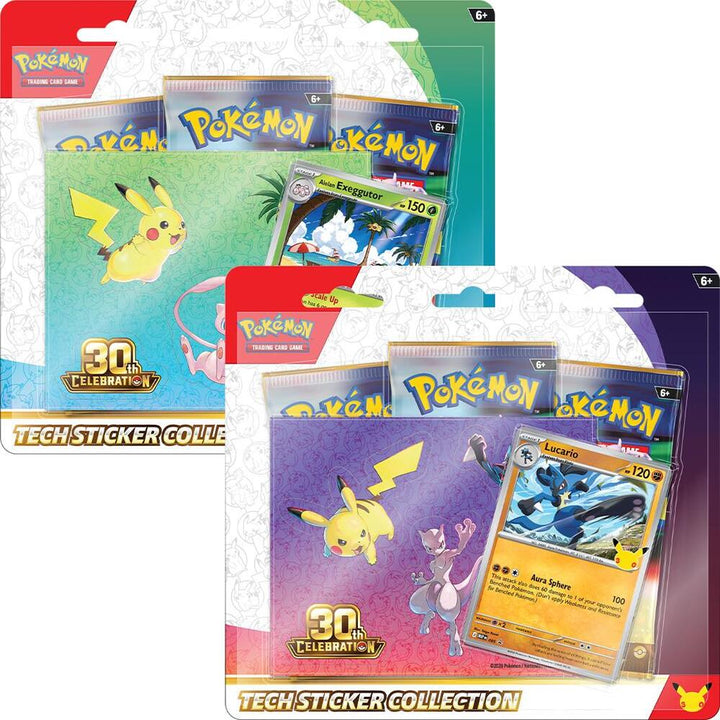 Pokemon TCG: 30th Celebration Tech Sticker Collection Case