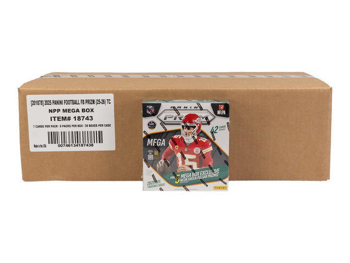 2025 Panini Prizm Football Mega Case