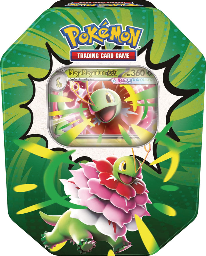 Pokémon Mega Evolution Ascended Heroes Tin - Mega Meganium ex