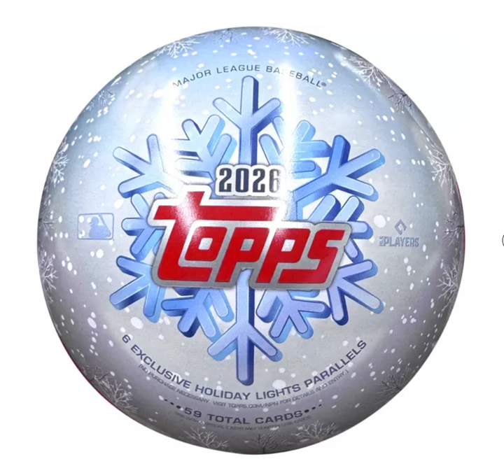 2026 Topps Holiday Baseball Collector's Tin
