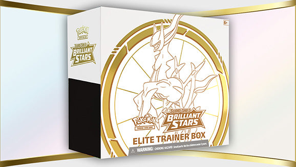 2022 Pokemon Sword & Shield Brilliant Stars Elite Trainer Box