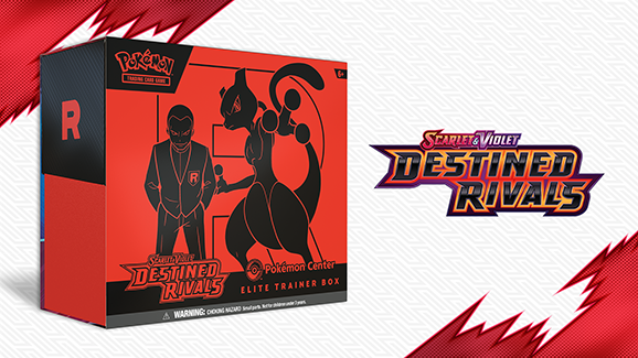 2025 Pokemon Scarlet & Violet Destined Rivals Pokemon Center Elite Trainer Box
