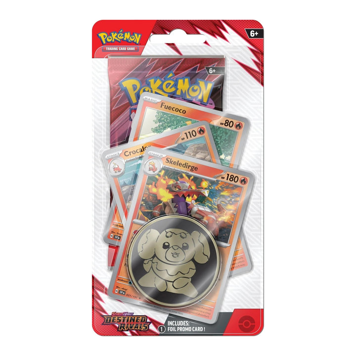 Pokemon Destined Rivals Premium Checklane Blister, Skeledirge