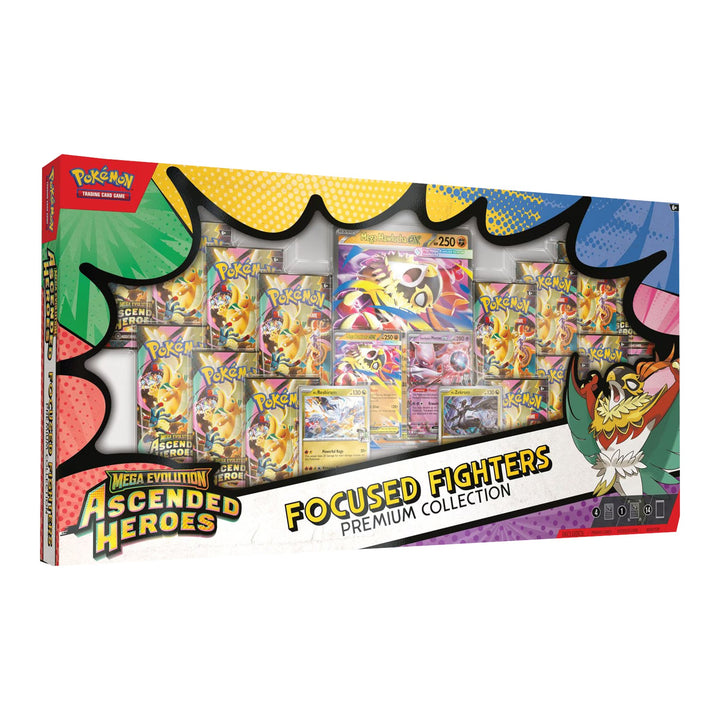 Pokemon TCG Mega Evolution Ascended Heroes Focused Fighters Premium Collection