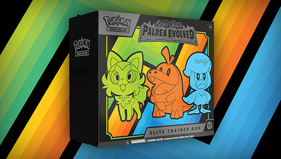 2023 Pokemon Scarlet & Violet Paldea Evolved Elite Trainer Box