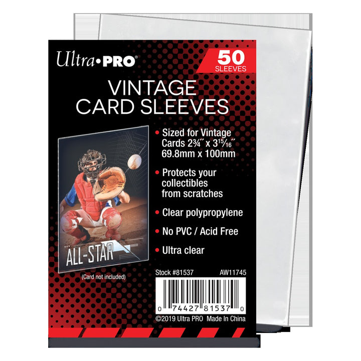 Ultra PRO Vintage Card Sleeves