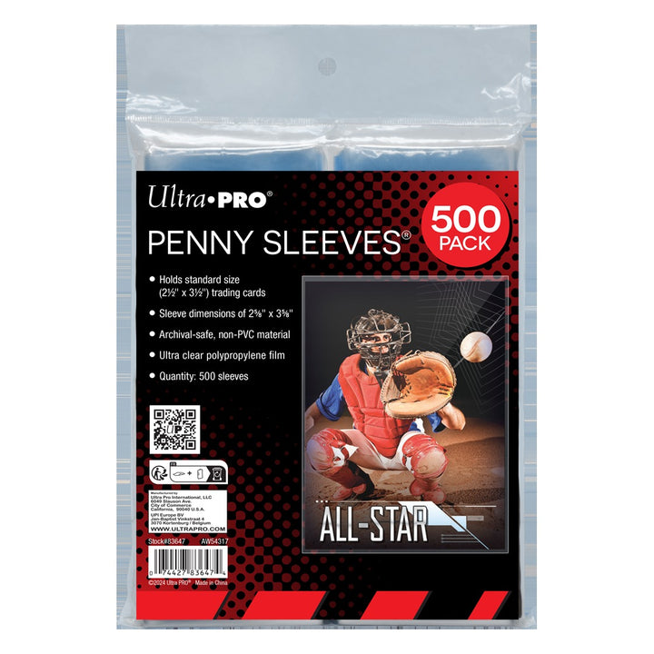 Ultra PRO 500ct PENNY SLEEVES
