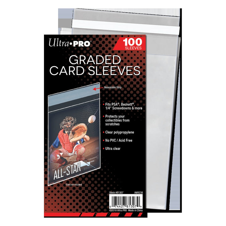 Ultra PRO Graded Card Resealable Sleeves