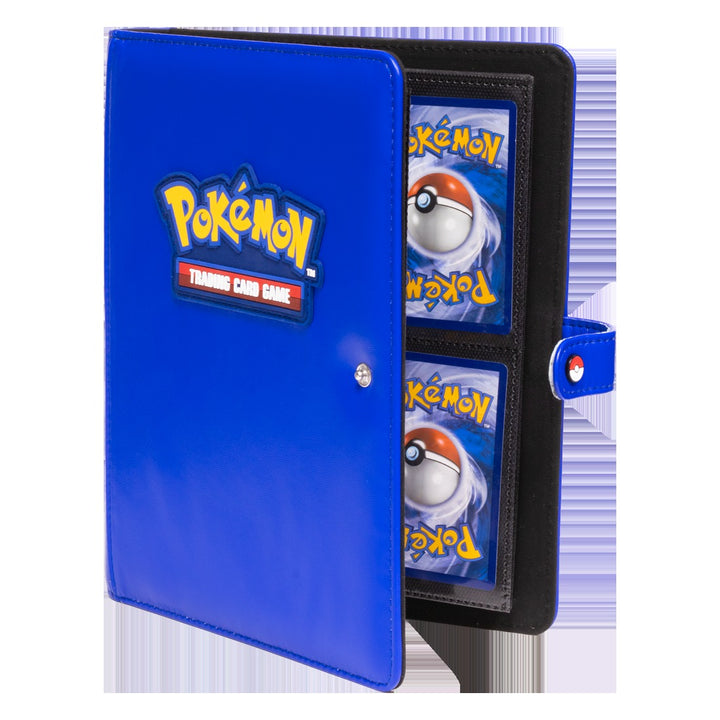 Ultra PRO Premium Blue 4-Pocket Snap Binder for Pokemon