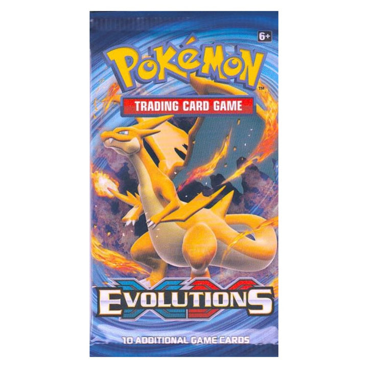 2016 Pokemon XY Evolutions Booster Pack. Example design shown. Packs ship at random.