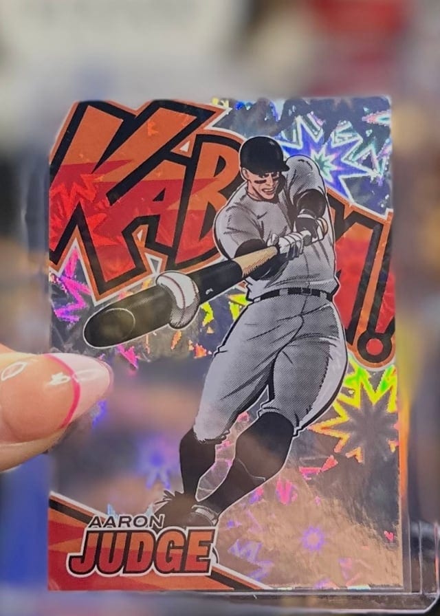 Aaron Judge Panini Kaboom pulled live at Break Boss
