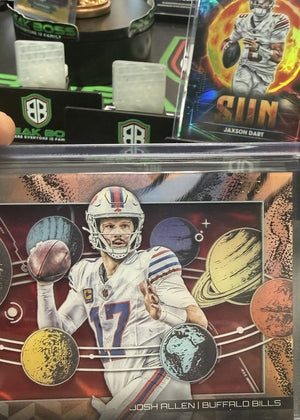 Josh Allen Topps insert pulled live at Break Boss