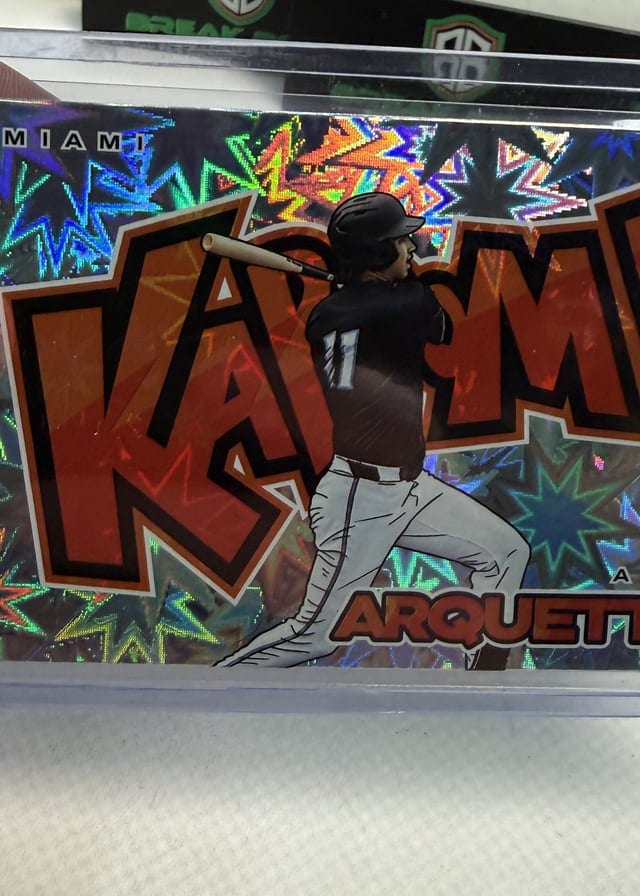 Panini Kaboom insert pulled live at Break Boss