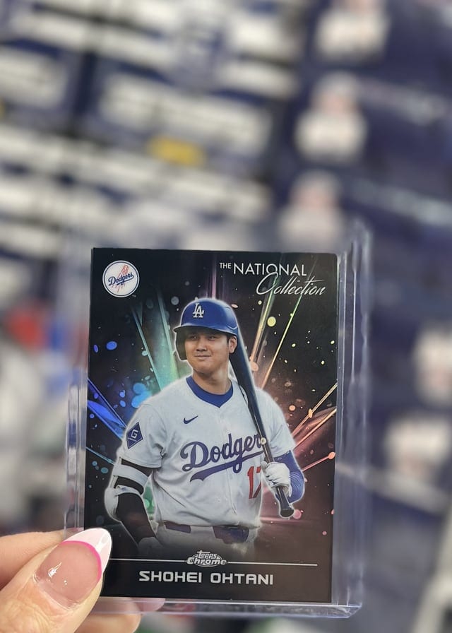 Shohei Ohtani Topps National Convention pulled live at Break Boss