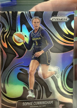 Sophie Cunningham Panini Prizm WNBA pulled live at Break Boss