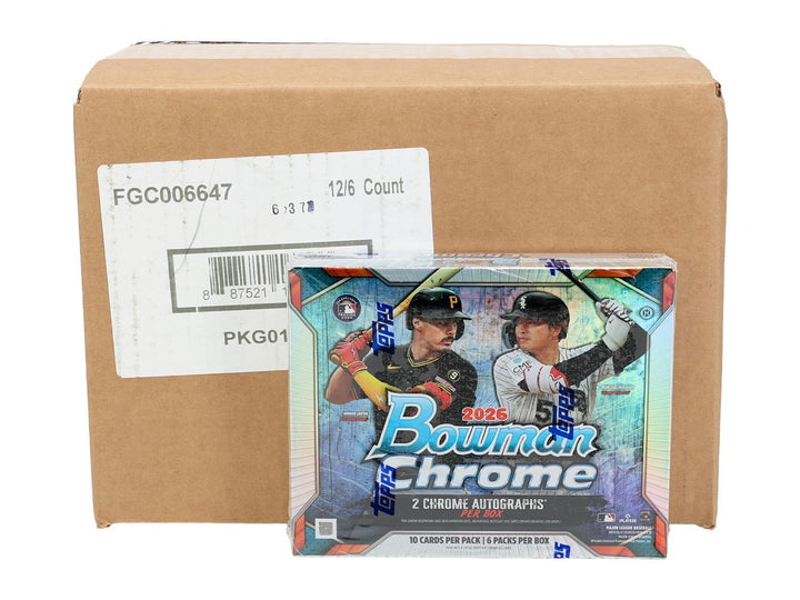 2026 Bowman Chrome Baseball Hobby Case