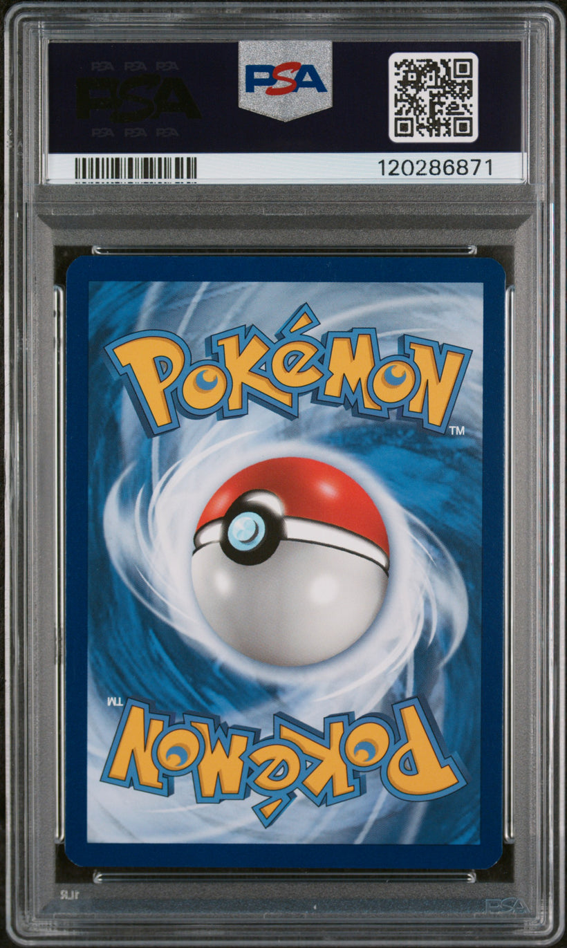 2016 Pokemon Evolutions Charizard Holo 11/108 PSA 9, back of the slab
