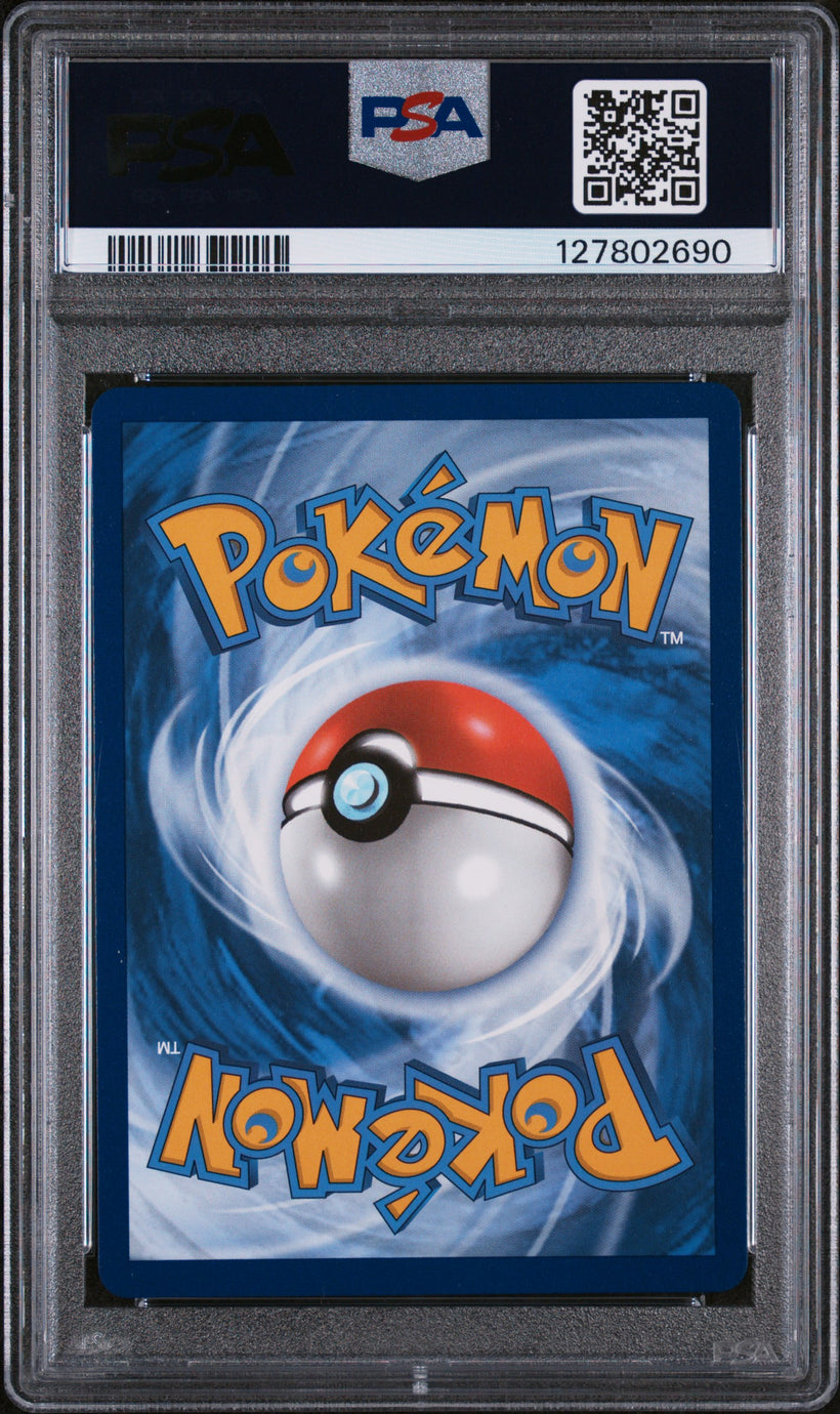 Rocket's Nidoking ex #233 PSA 10, back of the slab