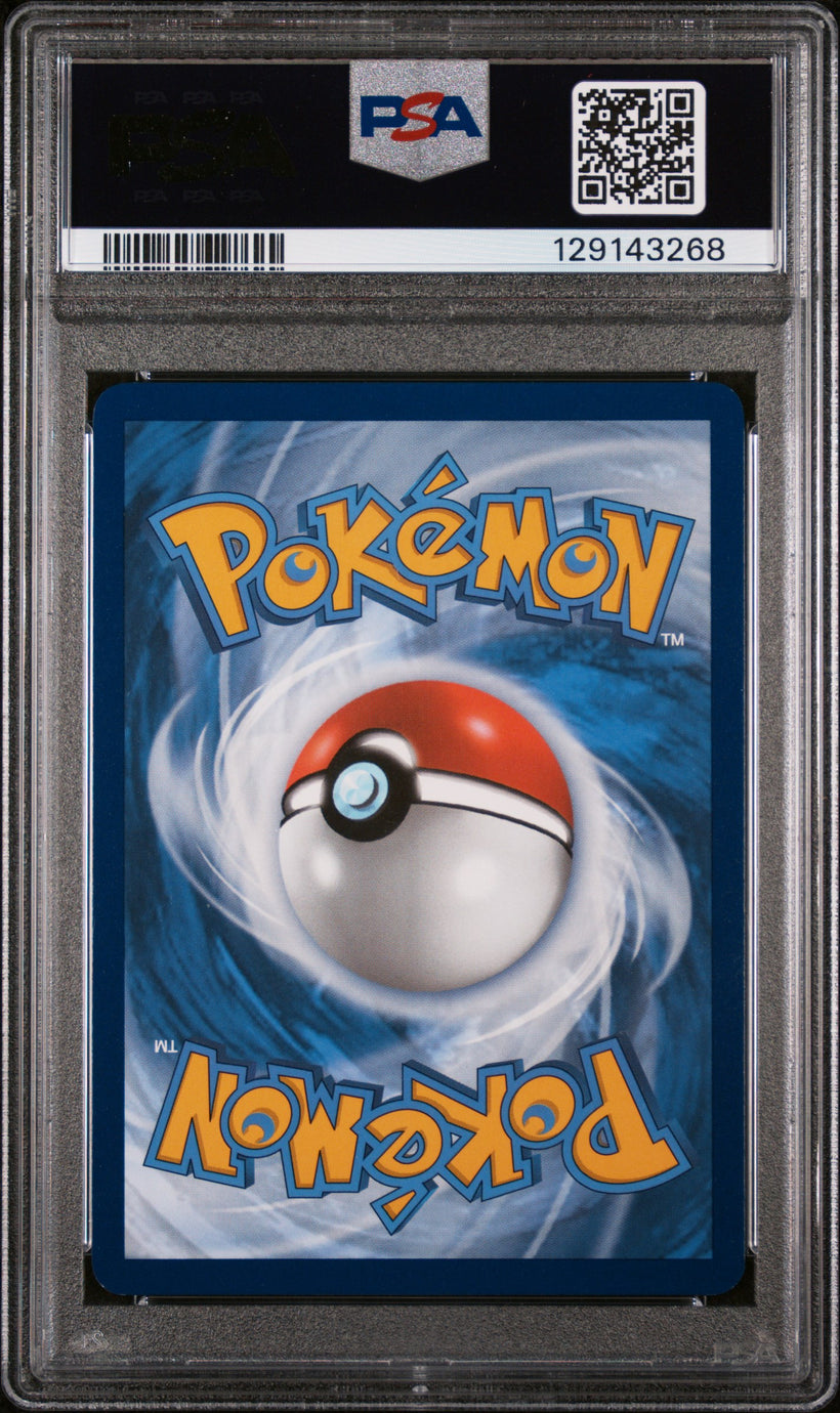 Latias ex #239 PSA 9, back of the slab