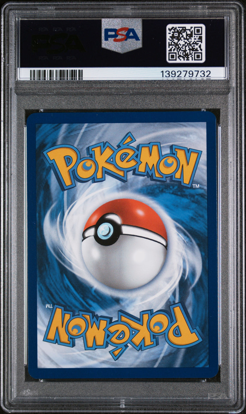 2025 Pokemon Journey Together Wailord #162/159 Illustration Rare PSA 10 GEM MT, back of the slab