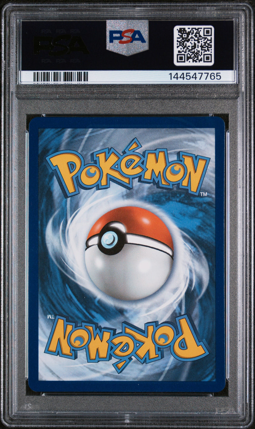 Flying Pikachu V 006/025 PSA 10, back of the slab