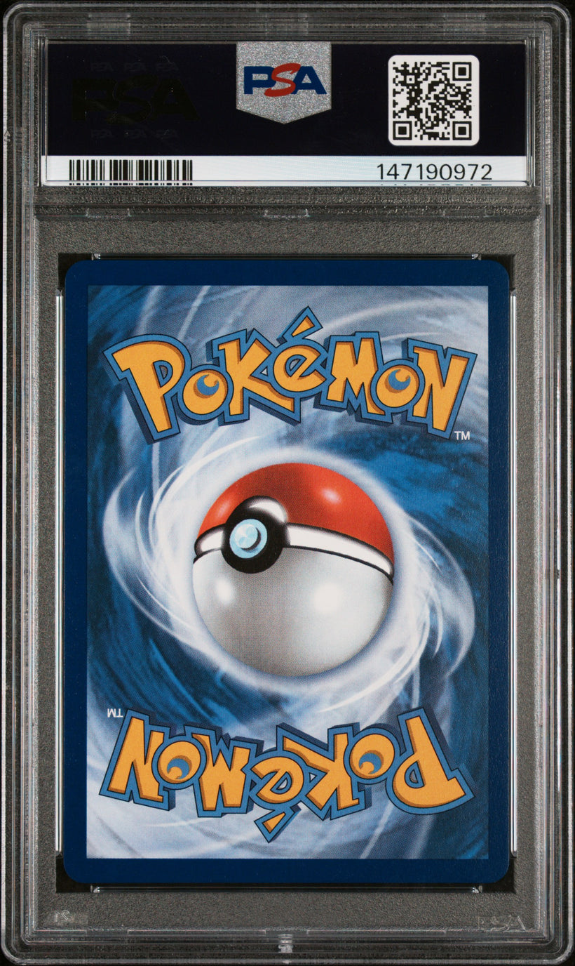 2025 Pokemon Mega Evolution Exeggutor #135/132 Illustration Rare PSA 10 GEM MT, back of the slab