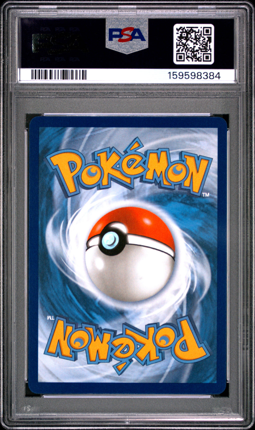 Espeon ex #175 PSA 10, back of the slab