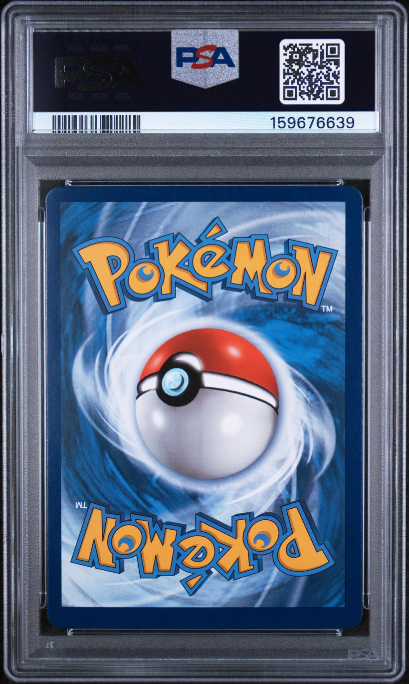 Rayquaza Vmax PSA 10 (2), back of the slab
