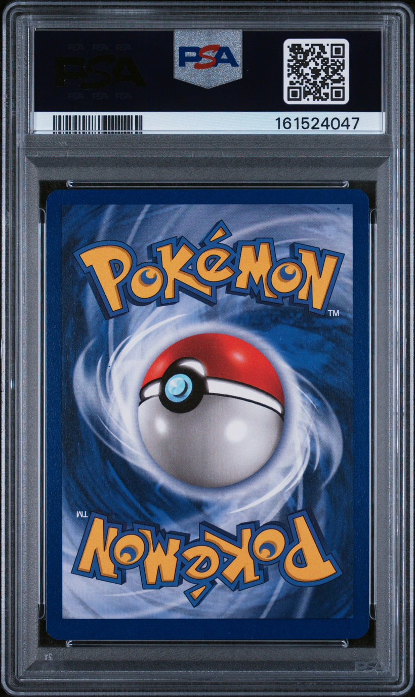 Dragonite Movie PSA 9, back of the slab
