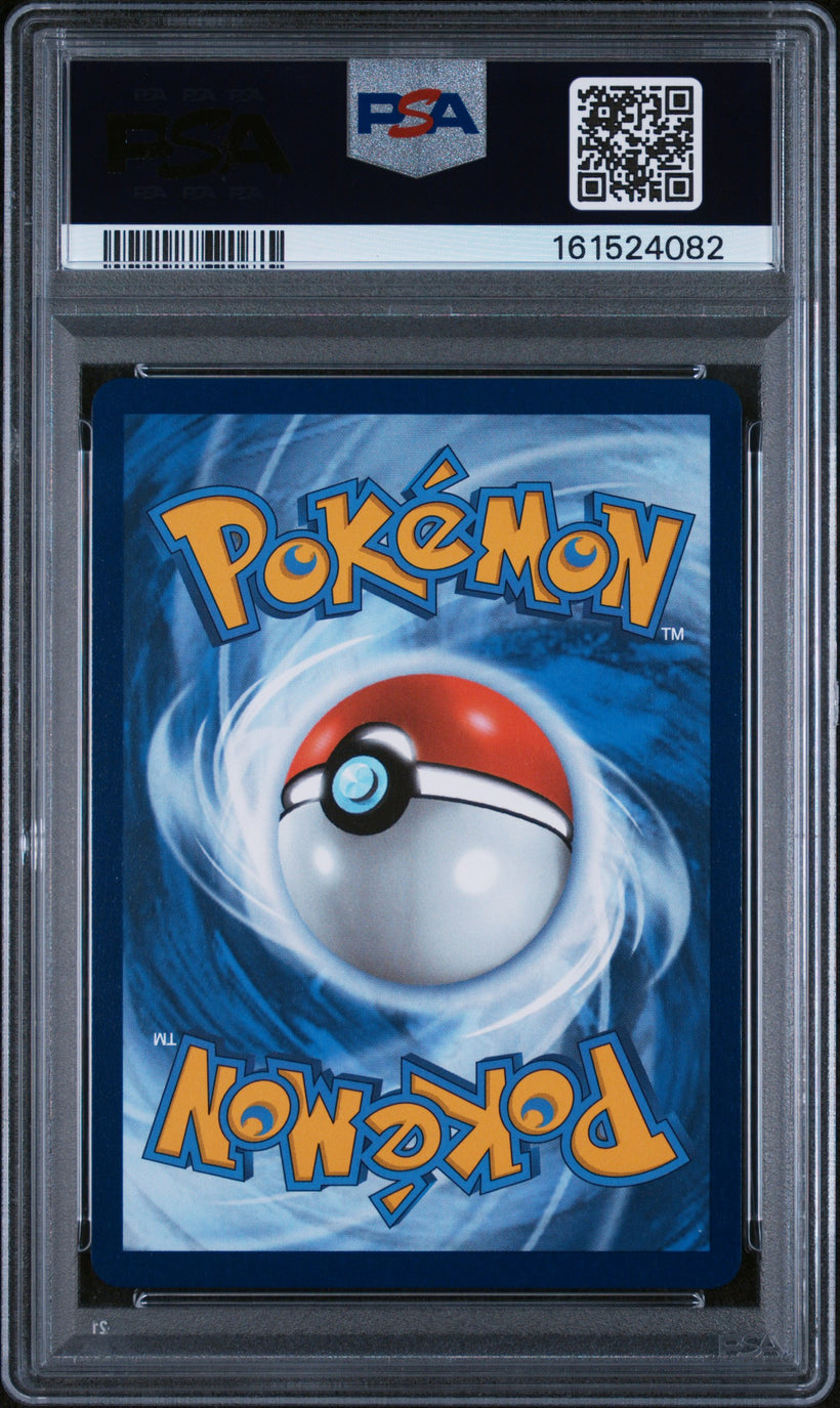 Flareon ex PSA 10, back of the slab