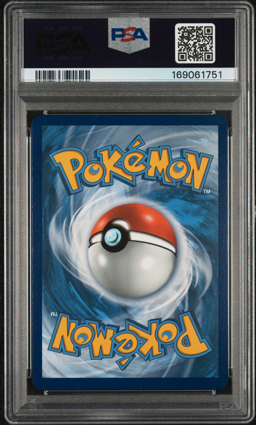 2019 Pokemon Team Up Tag Team Pikachu & Zekrom GX #33/181 PSA 9 MINT, back of the slab