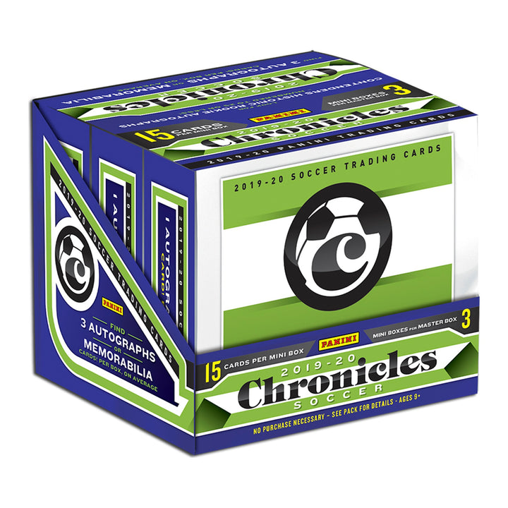 2019-20 Panini Chronicles Soccer Hobby Master Box