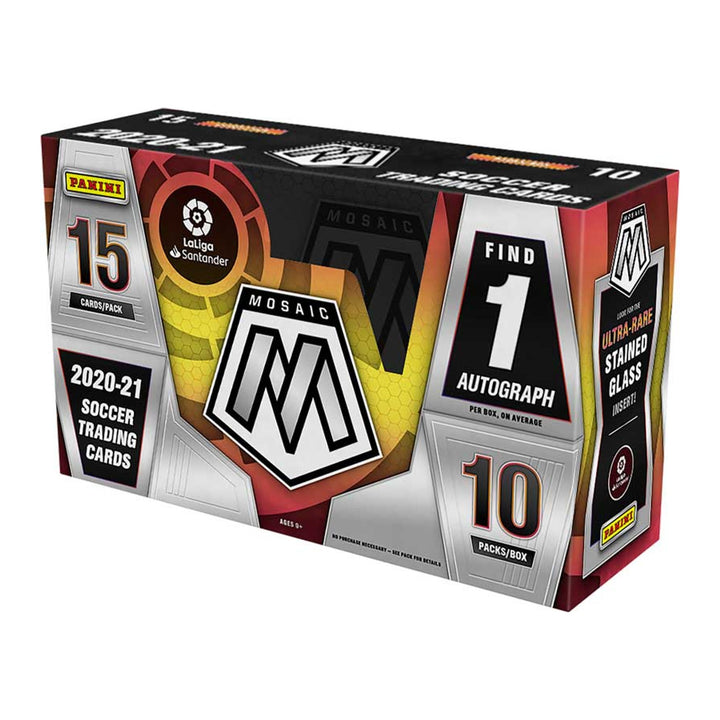 2020-21 Panini Mosaic LaLiga Soccer Hobby Box