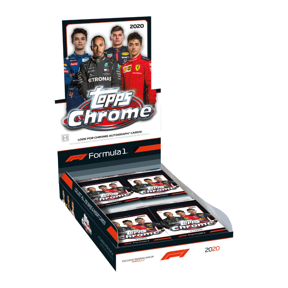 2020 Topps Chrome Formula 1 Racing Hobby Trading Cards