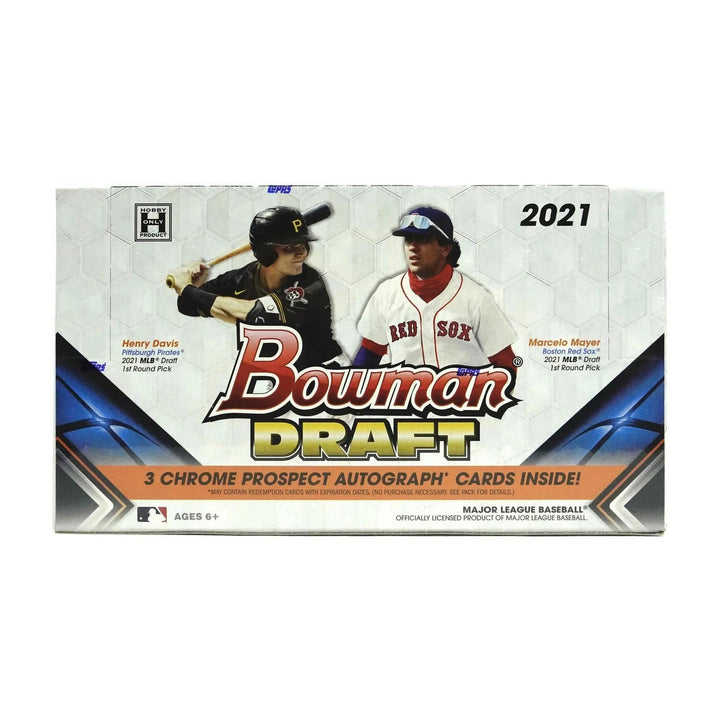 2021 Bowman Draft Baseball Jumbo Hobby Box