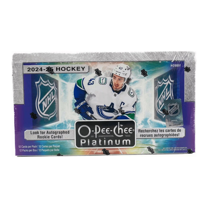 2024-25 Upper Deck O-Pee-Chee Platinum Hockey sealed hobby box