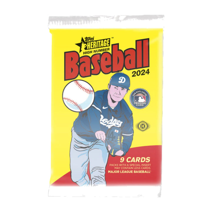 2024 Topps Heritage High Number Baseball Hobby Pack