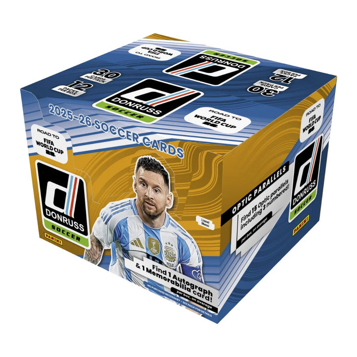2025-26 Panini Donruss Road to FIFA World Cup Soccer Hobby Box