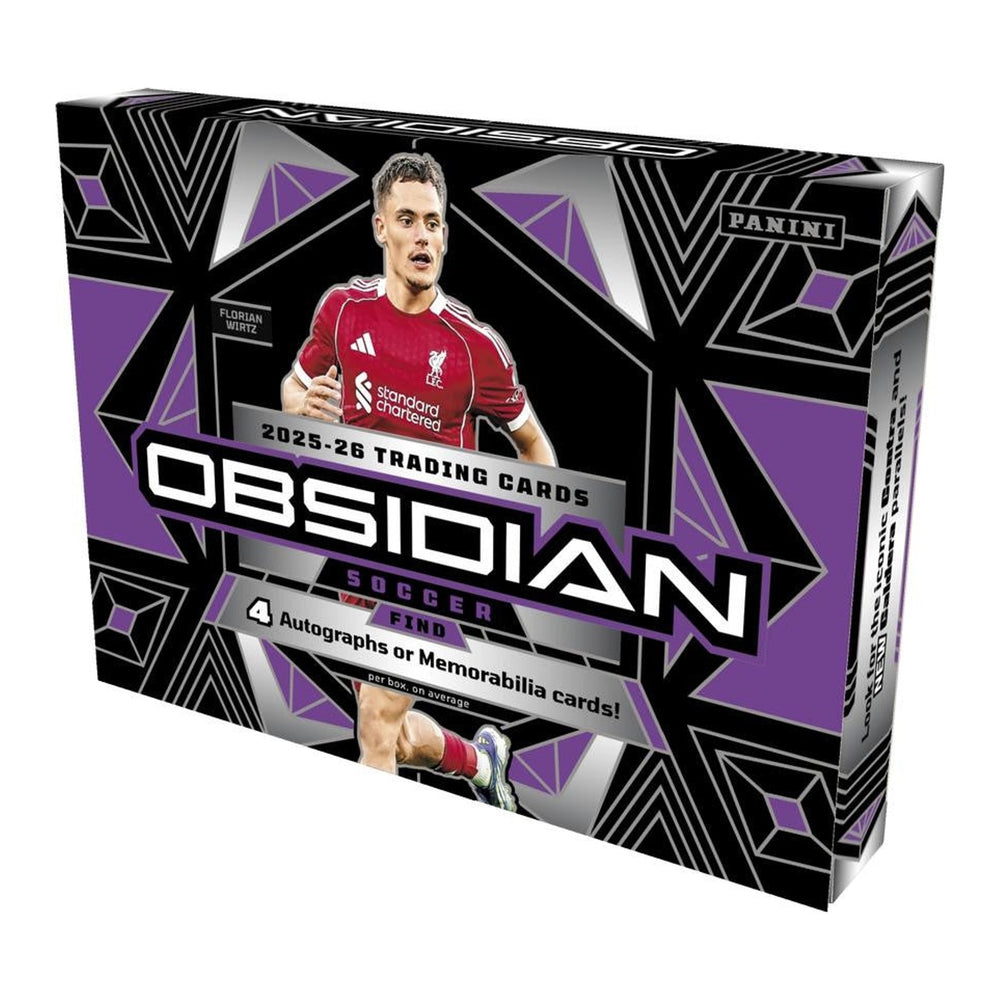 2025-26 Panini Obsidian Soccer Hobby Box