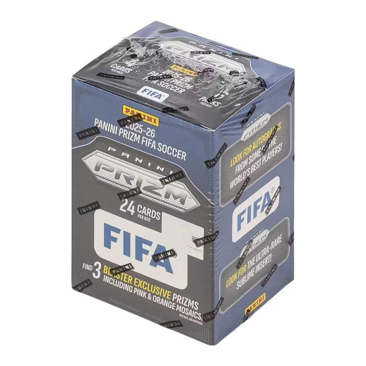 2025-26 Panini Prizm FIFA Soccer Blaster Box, Pink and Orange Mosaics
