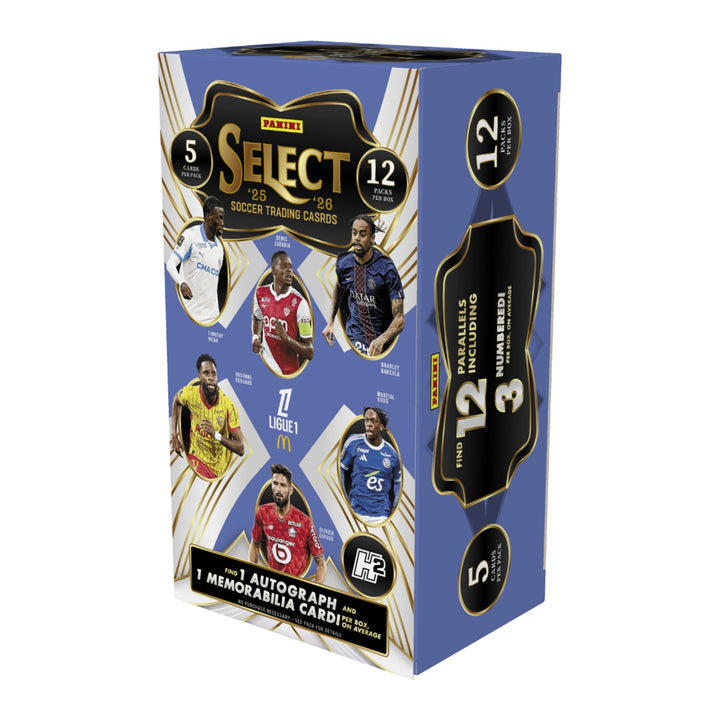 2025-26 Panini Select Ligue 1 Soccer H2 Box