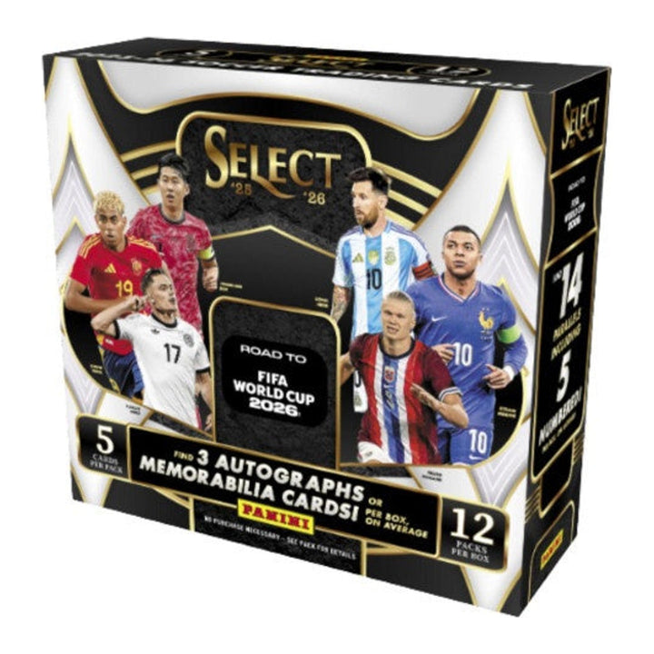 2025-26 Panini Select Road to the FIFA World Cup Soccer Hobby Box