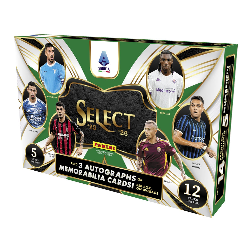 2025-26 Panini Select Serie A Soccer Hobby Box