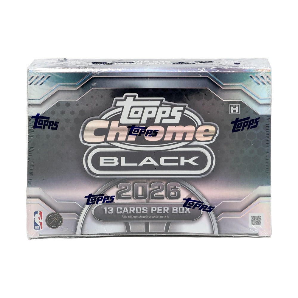 2025-26 Topps Chrome Black Basketball Hobby Box