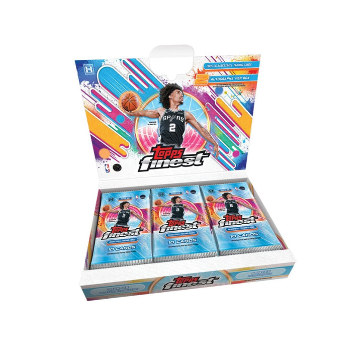 2025-26 Topps Finest Basketball Hobby Box, factory sealed