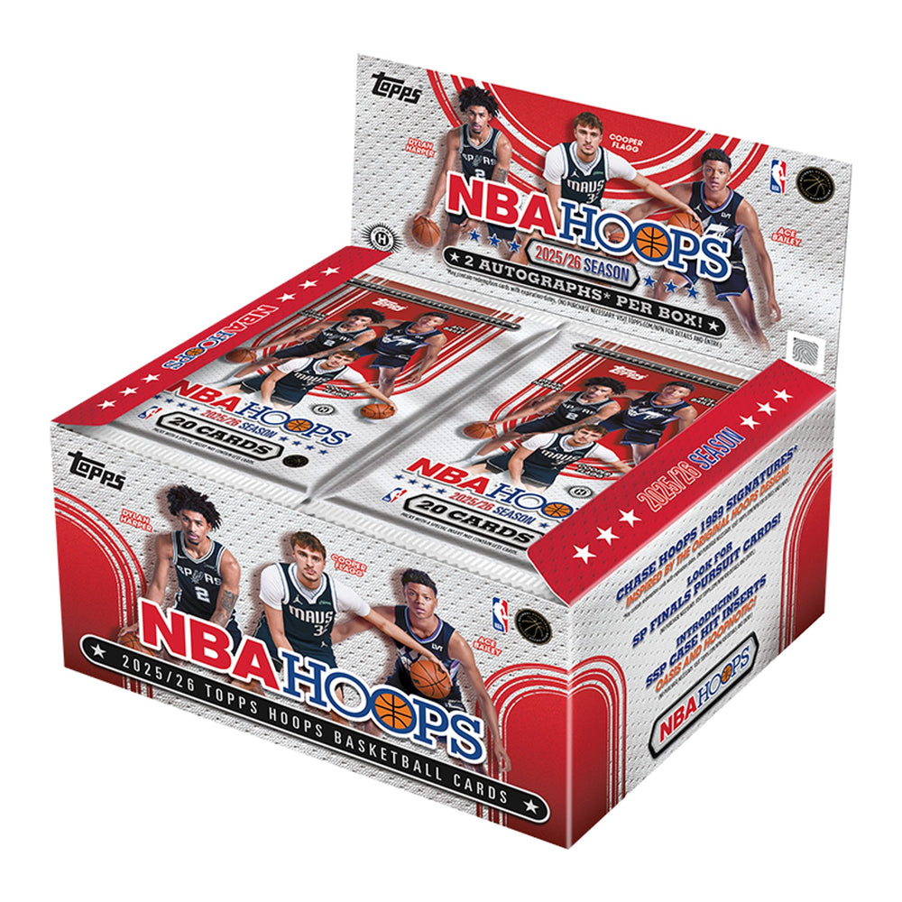2025-26 Topps Hoops Basketball Hobby Jumbo Box