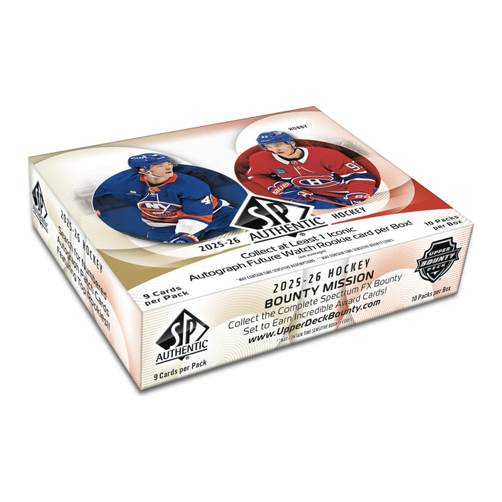 2025-26 Upper Deck SP Authentic Hockey Hobby Box